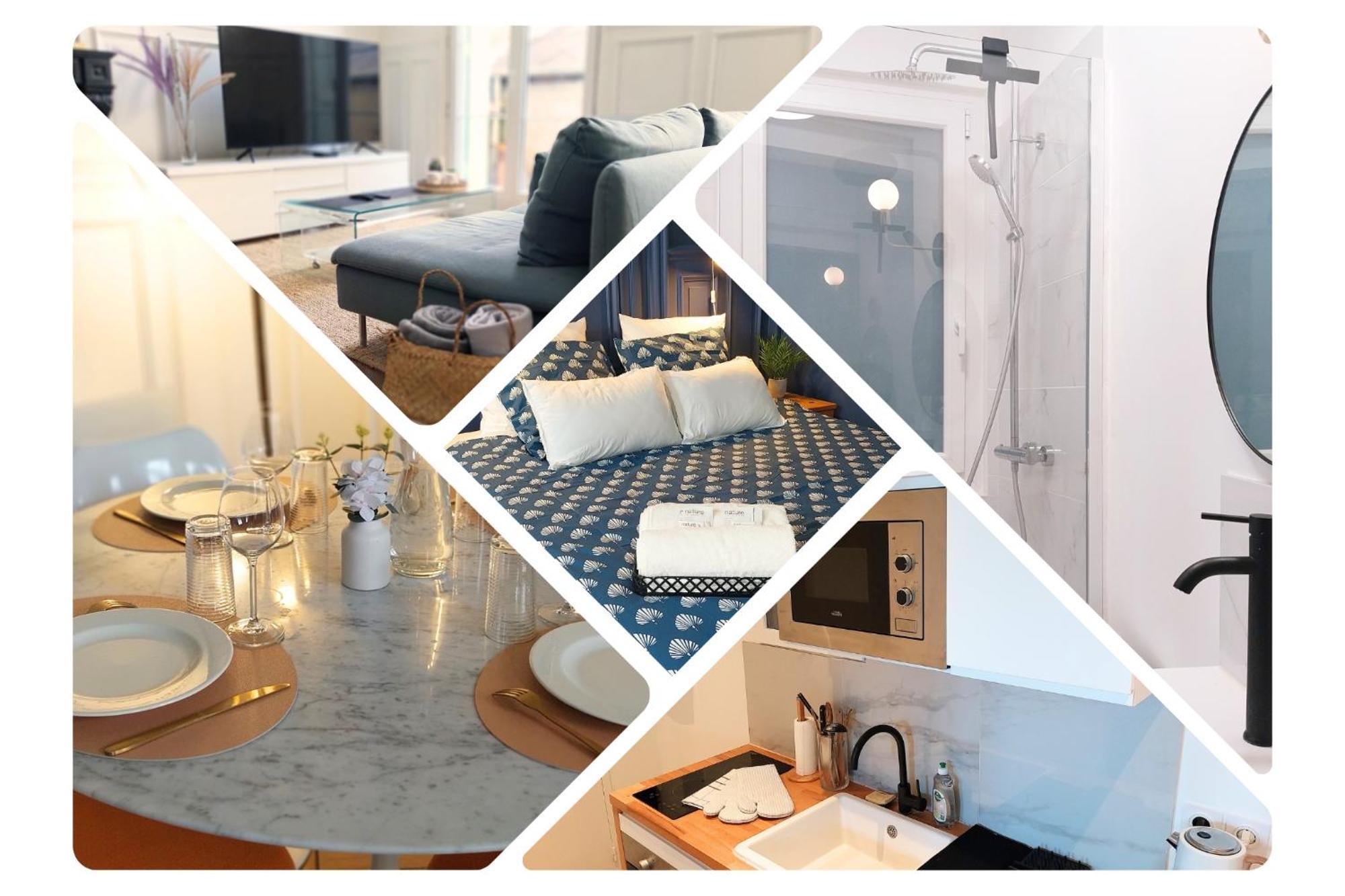Le Carre Bleu - Studio Confort - Centre-Ville ดิเอป ภายนอก รูปภาพ